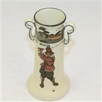 Royal Doulton Golf Vase c.1915 - R. Wayne Perkins Collection