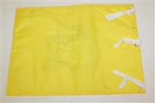 Two 2013 Masters Flags Signed by Gary Player in the Center JSA ALOA