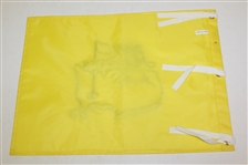 2003 & 2007 Masters Flags Signed by Gary Player in the Center JSA ALOA