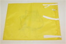 2003 & 2007 Masters Flags Signed by Gary Player in the Center JSA ALOA