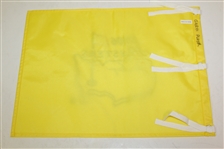 Two 2006 Masters Flags Signed by Gary Player in the Center JSA ALOA