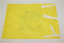 Two 2012 Masters Flags Signed by Gary Player in the Center JSA ALOA