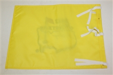 Two 2012 Masters Flags Signed by Gary Player in the Center JSA ALOA