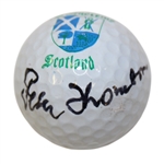 Peter Thomson Signed St Andrews Logo Golf Ball - 5x Open Winner JSA ALOA