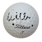 Mike Weir Signed Personal Used Golf Ball JSA ALOA
