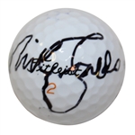 Nick Faldo Signed Masters Logo Golf Ball JSA ALOA