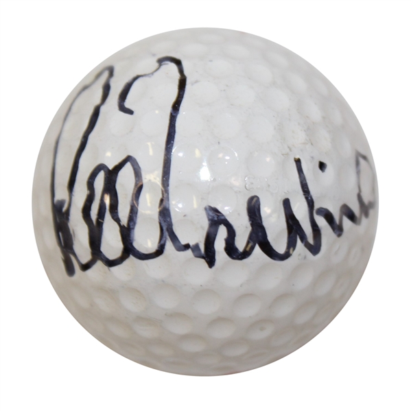 Lee Trevino Signed Hogan Logo Golf Ball JSA ALOA