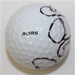 Rory McIlroy Signed Used Personal Logo Golf Ball - 2014 JSA ALOA