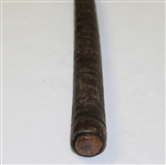 Vintage Spalding Cran Wood Face Brassie Cleek Circa 1897 - H.W.B. Initials - Roth Collection
