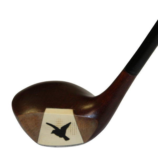 1920s Patent Kro-Flite Fancy Crow Face 3 Wood - K965 - Roth Collection