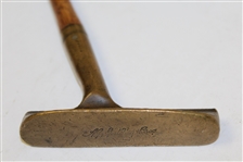 A.G. Spalding & Bros Brass Chicopee Putter - Roth Collection
