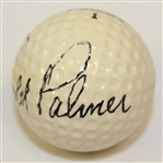 Arnold Palmer Signed Vintage Personal Logo Balata Golf Ball JSA ALOA