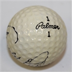 Arnold Palmer Signed Vintage Personal Logo Balata Golf Ball JSA ALOA