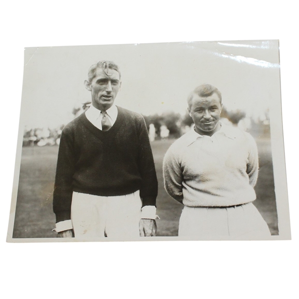Tommy Armour and Gene Sarazen August 26, 1930 Wire Photo