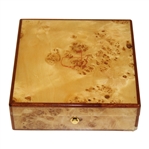 Augusta National Member Undated Burl Wood Jewelry Box
