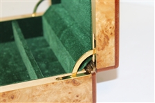 Augusta National Member Undated Burl Wood Jewelry Box