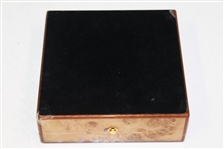 Augusta National Member Undated Burl Wood Jewelry Box
