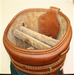Classic Masters Hot Z Leather/Canvas Golf Bag