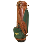 Classic Augusta National GC Hot Z Leather/Canvas Golf Bag