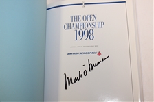 Tom Lehman & Mark O'Meara Signed Open Championship Annuals JSA ALOA