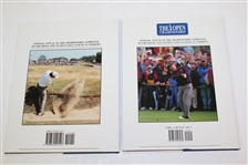 Tom Lehman & Mark O'Meara Signed Open Championship Annuals JSA ALOA