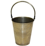 1931 Congress Lake Club Ringer Score Ice Bucket Award - Lowest Score Each Hole