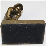 Vintage Golfer Boy Frankart Art Deco Ashtray