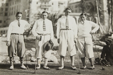 1926 Bobby Jones, Diegel, Armour, & Sarazen at Biltmore, Coral Gables B&W Photo - Keystone