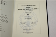 'Art & Architecture of the R&A' Leather Bound Ltd Ed 84/195 Signed by All Authors - Slip Case