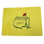 Jack Nicklaus Signed Masters Undated Flag with All 6 Wins Notation JSA ALOA