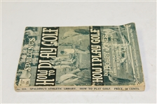 1935 'How I Play Golf' by Bobby Jones - Spalding Athletic Library - Roth Collection