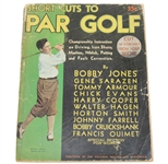 1931 Short Cuts to Par Golf by Bobby Jones, Gene Sarazen, & Others - Roth Collection