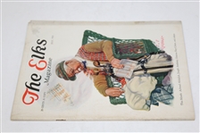 1925 The Elks Magazine with 'Old Man Golfer Cover' - July - Roth Collection