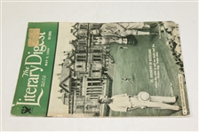 1934 'The Literary Digest' Walker Cup St. Andrews In Scotland Magazine - May 5th - Roth Collection