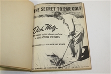 1940 'The Secret to Par Golf' Book by Dick Metz - Roth Collection