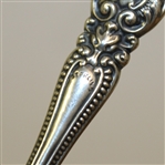 Vintage Sterling Silver Lady Golfer Themed Handheld Mirror - Roth Collection