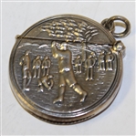 Sterling Silver Golf Themed Circular Match Holder - Roth Collection