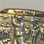 Sterling Silver Golf Themed Circular Match Holder - Roth Collection