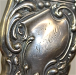 Lot of Two Sterling Silver Match Holders - One Dated & with Initials 'J.H.G.' - Roth Collection