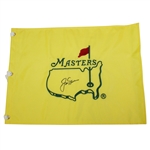Jack Nicklaus Signed Undated Masters Embroidered Flag JSA ALOA