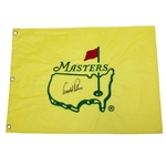 Arnold Palmer Signed Undated Masters Embroidered Flag JSA ALOA