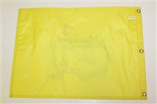 Arnold Palmer Signed Undated Masters Embroidered Flag JSA ALOA