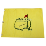Mark OMeara Signed Undated Masters Embroidered Flag JSA ALOA