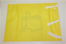 Mark O'Meara Signed Undated Masters Embroidered Flag JSA ALOA