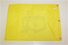 Sandy Lyle Signed Undated Masters Embroidered Flag JSA ALOA