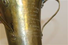 1906 Pinehurst Niblick/Putting Championship Trophy - Won by W.R. Hotchkin - Jan. 20 - Roth Collection
