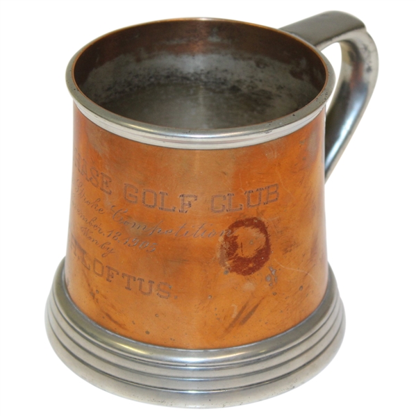 1905 Chevy Chase Golf Club Handicap Cup Won by E.H. Loftus - Nov.18 - Roth Collection