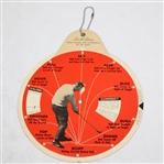 Arnold Palmer Signed 1966 'Team Up With Arnold Palmer' Golf Decision Maker JSA ALOA