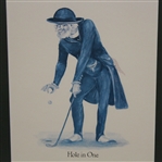 Three of Norman Orr's Classic Golf Print Series Prints - Framed