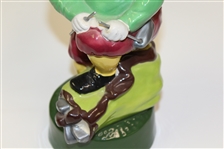 Classic Duffer Porcelain Golfer Breaking Club Over Knee Decanter #3